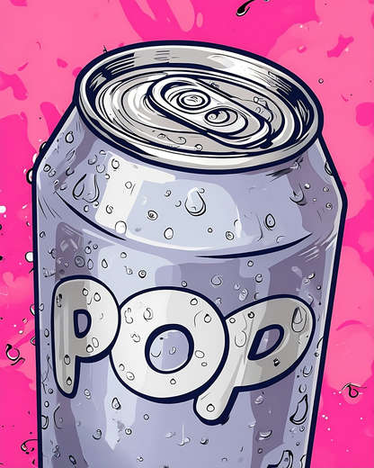 Retro Soda Pop Art Prints | Colorful Kitchen Wall Decor | Huntr/x | Kpop | Digital Download