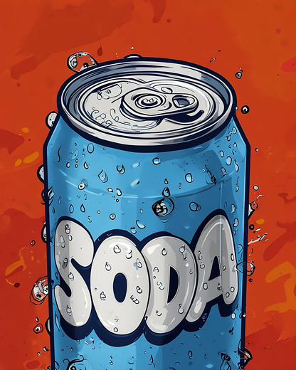 Retro Soda Pop Art Prints | Colorful Kitchen Wall Decor | Huntr/x | Kpop | Digital Download